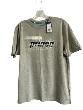 Prince Women T-shirt Small Grey Pickleball Lightweight Stretch New with Tag
